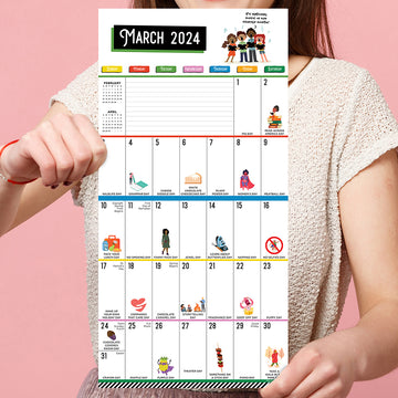 2024 Every Day's A Holiday Mini Calendar