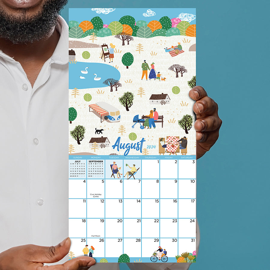 2024 Folk Love Mini Calendar