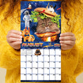 2024 Space Cats Mini Calendar