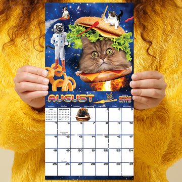 2024 Space Cats Mini Calendar