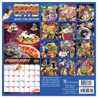 2024 Space Cats Mini Calendar