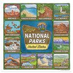 2024 National Parks-Art Mini Calendar