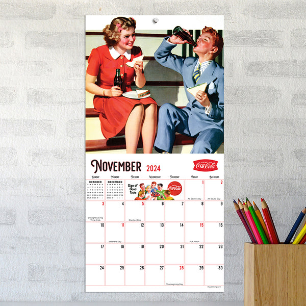 2024 Coca-Cola Mini Calendar