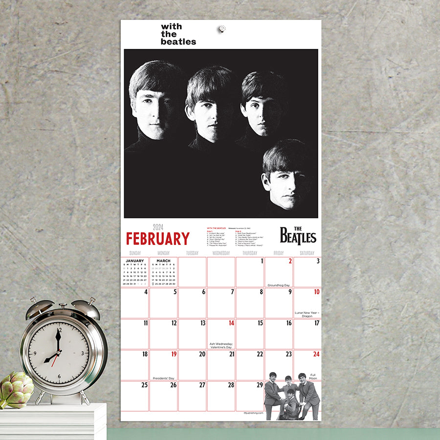 2024 The Beatles Mini Calendar-3