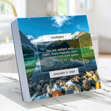 2024 Daily Verse Daily Desktop Calendar