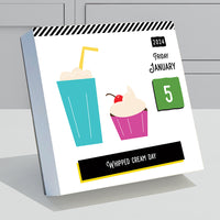 2024 Every Day's A Holiday Daily Desktop Calendar