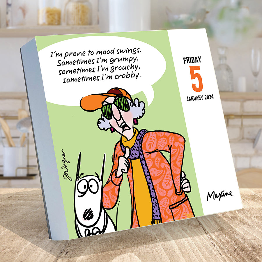 2025 Maxine Daily Desktop Calendar TF Publishing Calendars