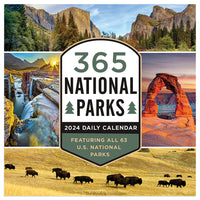 2024 365 National Parks Daily Desktop Calendar