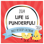 2024 Puns of Fun Daily Desktop Calendar