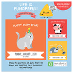 2024 Puns of Fun Daily Desktop Calendar