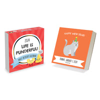2024 Puns of Fun Daily Desktop Calendar