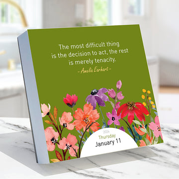 2024 Seize the Day Daily Desktop Calendar