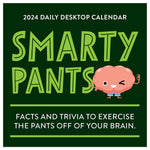 2024 Smarty Pants Daily Desktop Calendar
