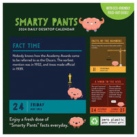 2024 Smarty Pants Daily Desktop Calendar