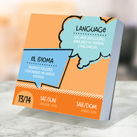 2024 Spanish Words Daily Desktop Calendar