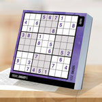 2024 Sudoku Puzzles Daily Desktop Calendar
