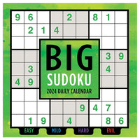 2024 Sudoku Puzzles Daily Desktop Calendar