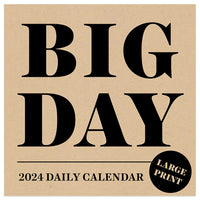 2024 Today's Date Daily Desktop Calendar