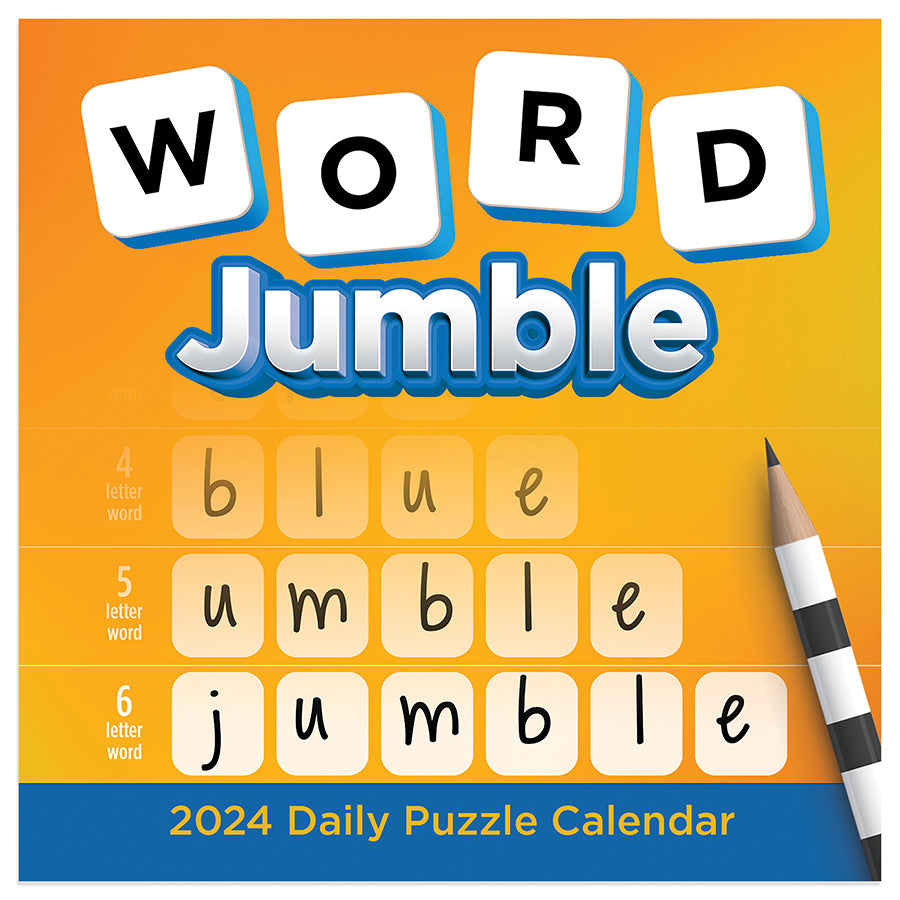 2024 Word Jumble Daily Desktop Calendar-6