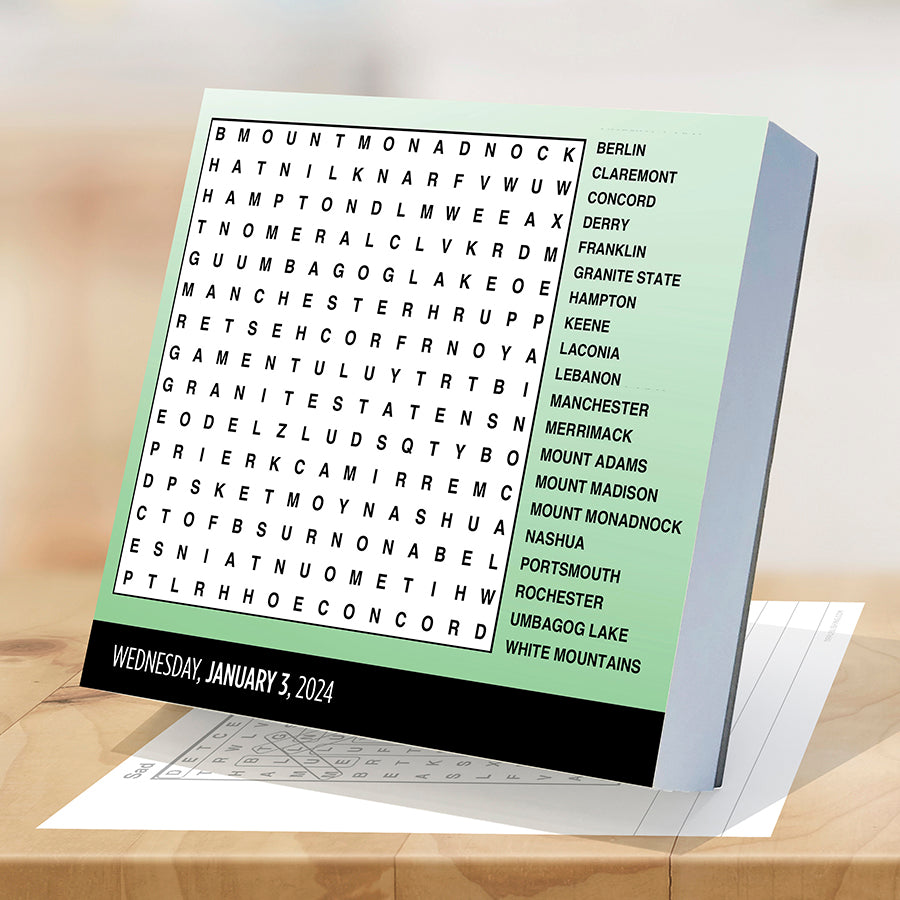 2024 Word Search Puzzles Daily Desktop Calendar-3