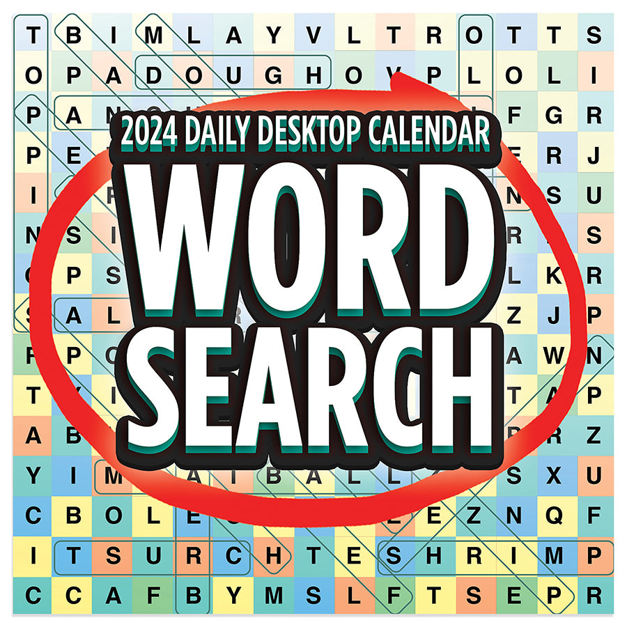 2024 Word Search Puzzles Daily Desktop Calendar-6