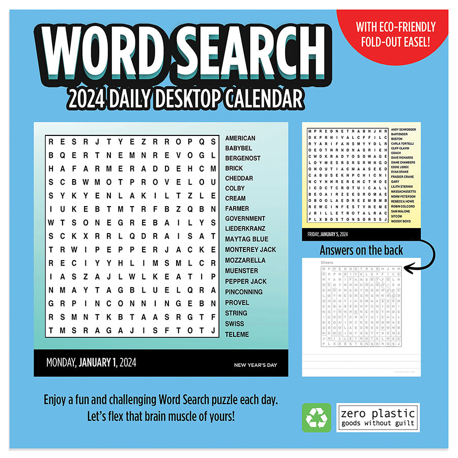 2024 Word Search Puzzles Daily Desktop Calendar-4