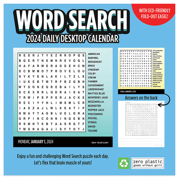 2024 Sudoku Puzzles Daily Desktop Calendar, TF Publishing