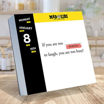2024 Mad Libs Daily Desktop Calendar