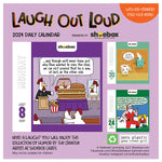 2024 Shoebox Daily Desktop Calendar