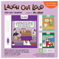 2024 Shoebox Daily Desktop Calendar