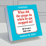 2024 Dad Jokes Daily Desktop Calendar