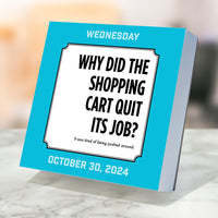 2024 Dad Jokes Daily Desktop Calendar