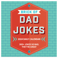 2024 Dad Jokes Daily Desktop Calendar