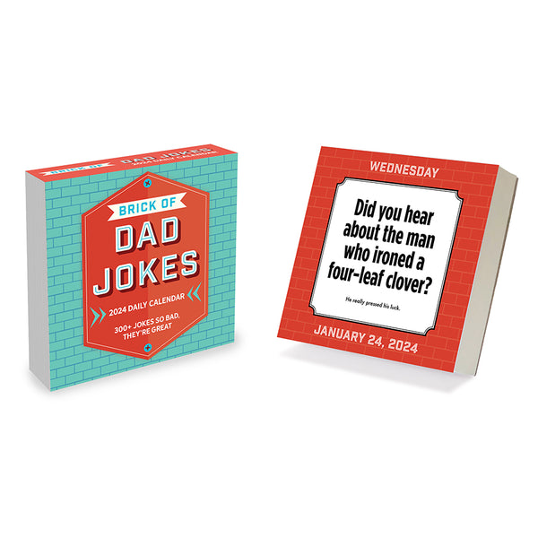 2024 Dad Jokes Daily Desktop Calendar