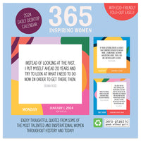 2024 365 Inspiring Women Daily Desktop Calendar