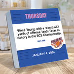 2024 Sports Facts & Trivia Daily Desktop Calendar