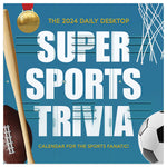 2024 Sports Facts & Trivia Daily Desktop Calendar