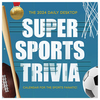 2024 Sports Facts & Trivia Daily Desktop Calendar