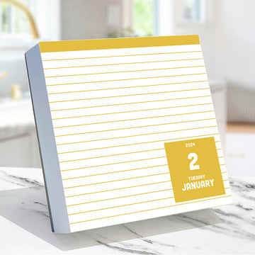 2024 Big Box of Notes Daily Desktop Calendar