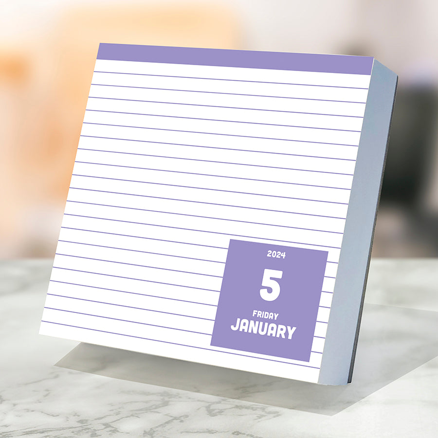 2024 Big Box of Notes Daily Desktop Calendar-3