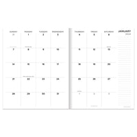 2024 Blue Blocker Medium Monthly Planner