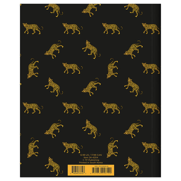 2024 Lazy Leopard Medium Monthly Planner