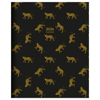 2024 Lazy Leopard Medium Monthly Planner
