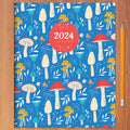 2024 Magic Mushroom Medium Monthly Planner
