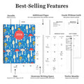 2024 Magic Mushroom Medium Monthly Planner