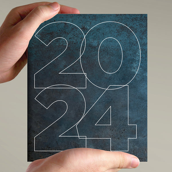 2024 Ocean Tide Medium Monthly Planner
