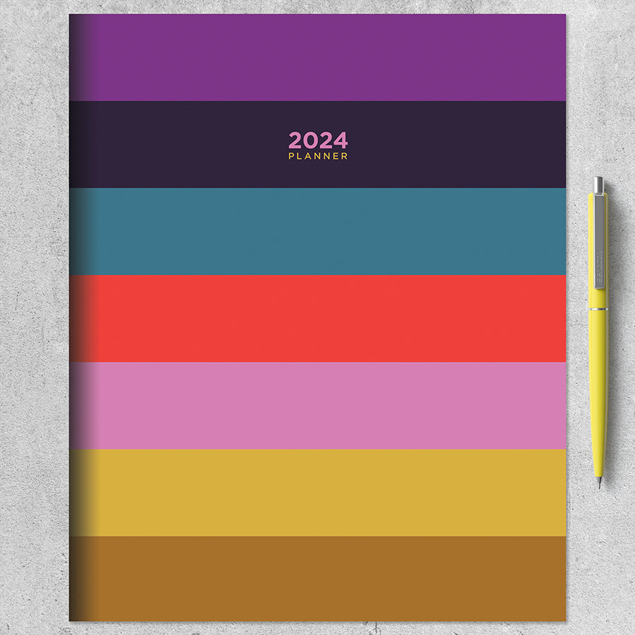 2024 Bali Stripe Large Monthly Planner-1