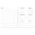 2024 Denim Large Monthly Planner