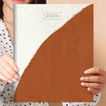 2024 Rust Large Monthly Planner