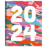 2024 Super Cali Camo Large Monthly Planner